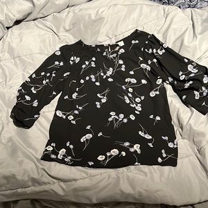Lauren Conrad flower blouse